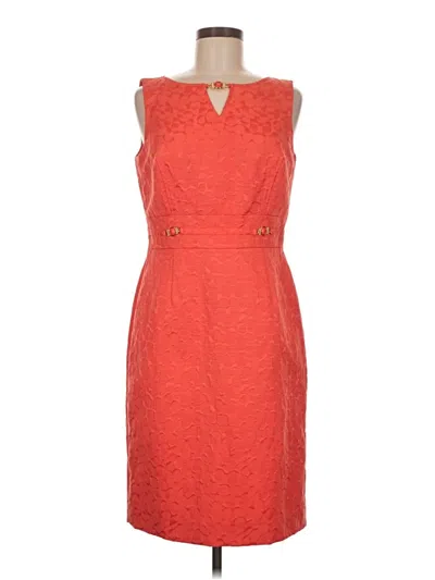 Tahari By Asl Cocktail Dress In Orange