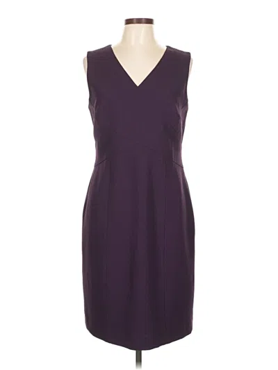 Pre-owned Tahari By Asl Cocktail Dress In Purple