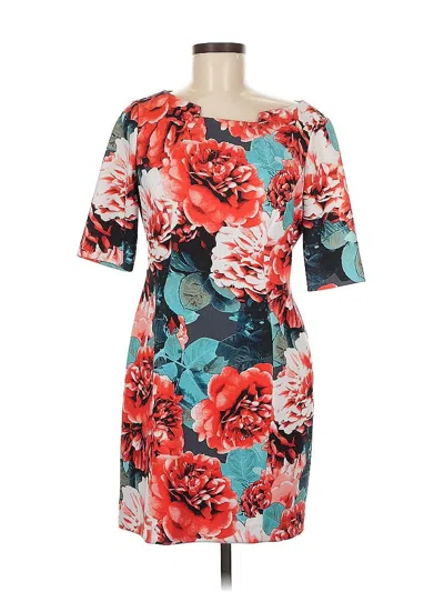 Pre-owned Tahari By Asl Cocktail Dress In Red