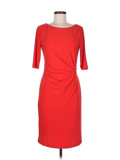 Pre-owned Tahari By Asl Cocktail Dress In Red