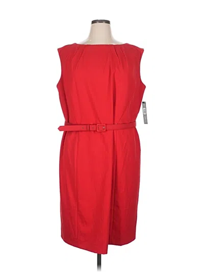 Pre-owned Tahari By Asl Cocktail Dress In Red