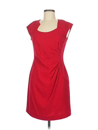 Pre-owned Tahari By Asl Cocktail Dress In Red