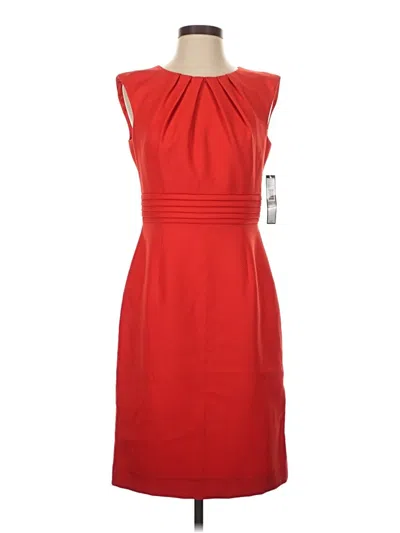 Pre-owned Tahari By Asl Cocktail Dress In Red