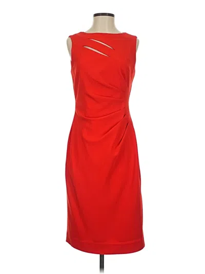 Pre-owned Tahari By Asl Cocktail Dress In Red