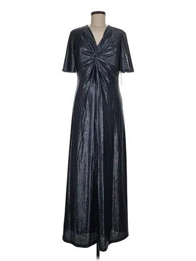 Tahari By Asl Cocktail Dress In Silver