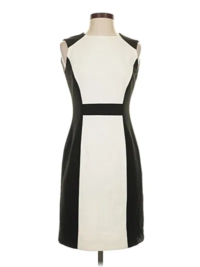 Pre-owned Tahari By Asl Cocktail Dress In White