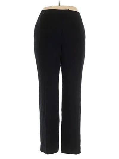Pre-owned Tahari By Asl Dress Pants In Black