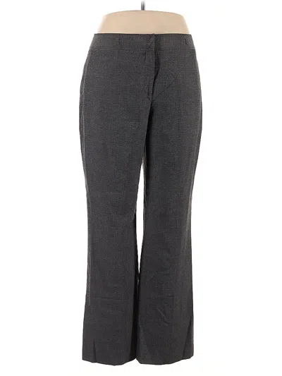 Pre-owned Tahari By Asl Dress Pants In Gray
