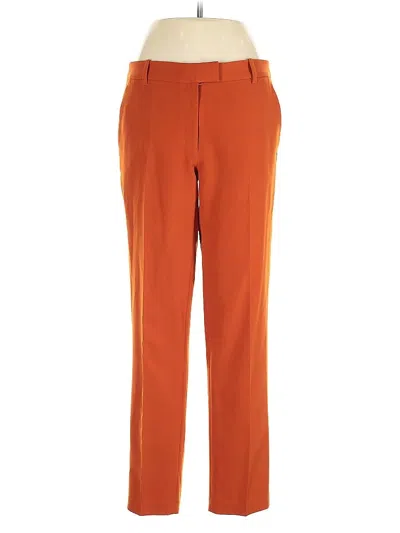 Pre-owned Tahari By Asl Dress Pants In Orange