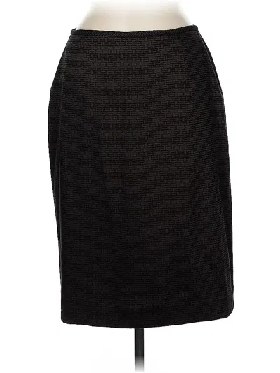 Pre-owned Tahari By Asl Formal Skirt In Black