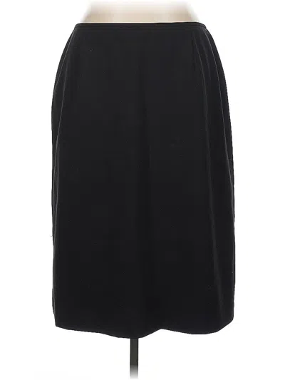 Pre-owned Tahari By Asl Formal Skirt In Black