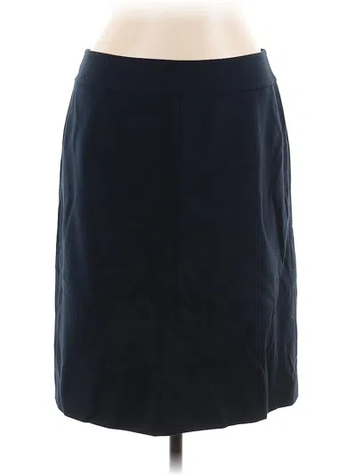 Pre-owned Tahari By Asl Formal Skirt In Blue