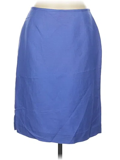 Tahari By Asl Formal Skirt In Blue