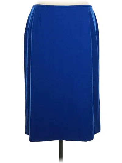 Tahari By Asl Formal Skirt In Blue