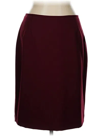 Tahari By Asl Formal Skirt In Burgundy