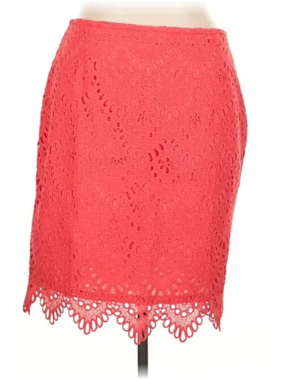 Tahari By Asl Formal Skirt In Red