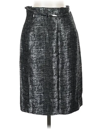 Tahari By Asl Formal Skirt In Silver