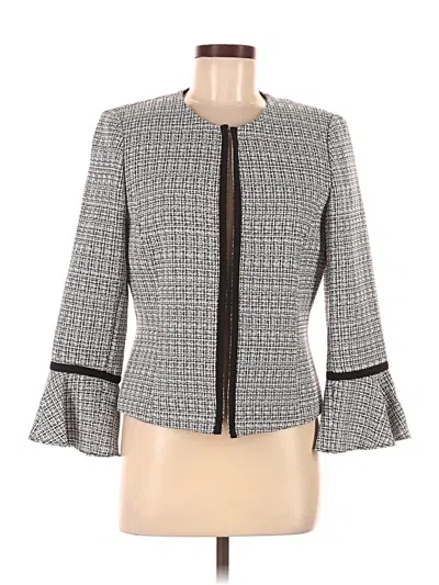 Pre-owned Tahari By Asl Jacket In Gray