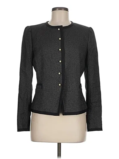 Pre-owned Tahari By Asl Jacket In Gray