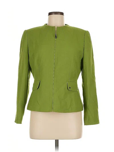 Pre-owned Tahari By Asl Jacket In Green