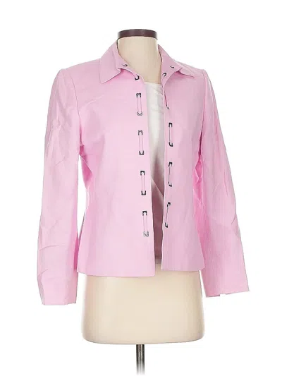 Pre-owned Tahari By Asl Jacket In Pink