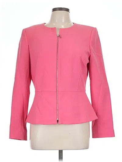 Pre-owned Tahari By Asl Jacket In Pink