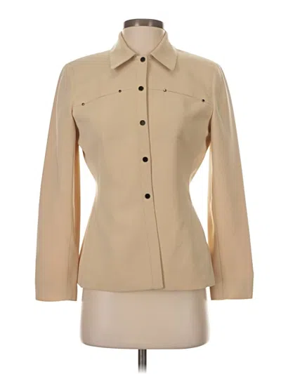 Pre-owned Tahari By Asl Jacket In Tan