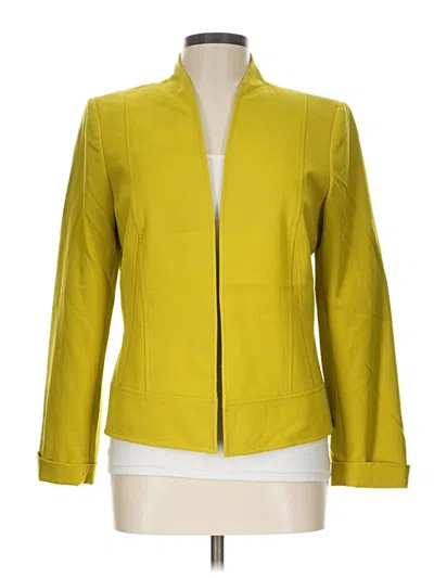Pre-owned Tahari By Asl Jacket In Yellow