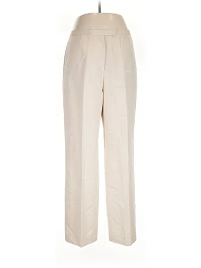 Pre-owned Tahari By Asl Silk Pants In Ivory