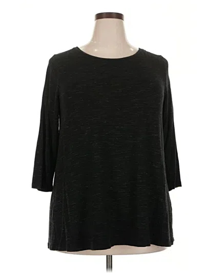 Pre-owned Tahari Cardigan Sweater In Black