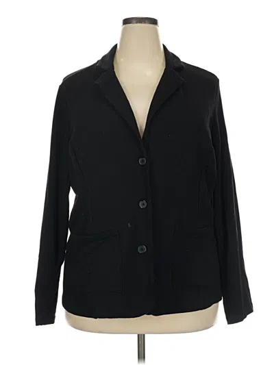 Pre-owned Tahari Cardigan Sweater In Black