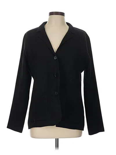 Pre-owned Tahari Cardigan Sweater In Black