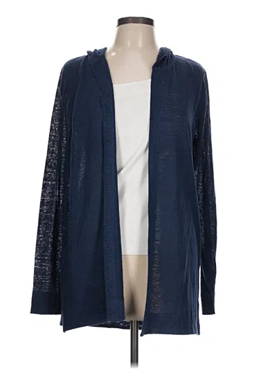 Pre-owned Tahari Cardigan Sweater In Blue