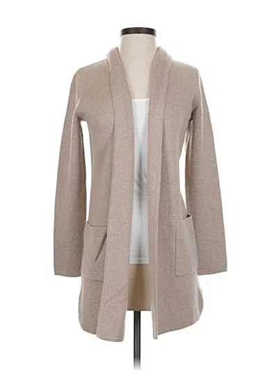Pre-owned Tahari Cardigan Sweater In Brown