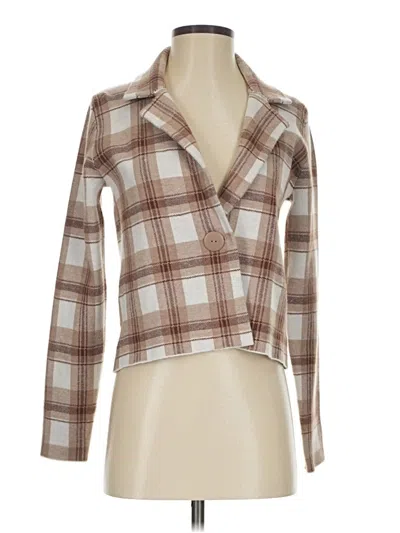 Pre-owned Tahari Cardigan Sweater In Brown