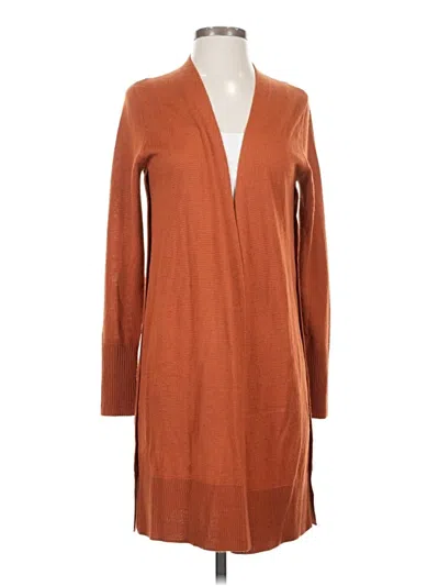 Pre-owned Tahari Cardigan Sweater In Brown