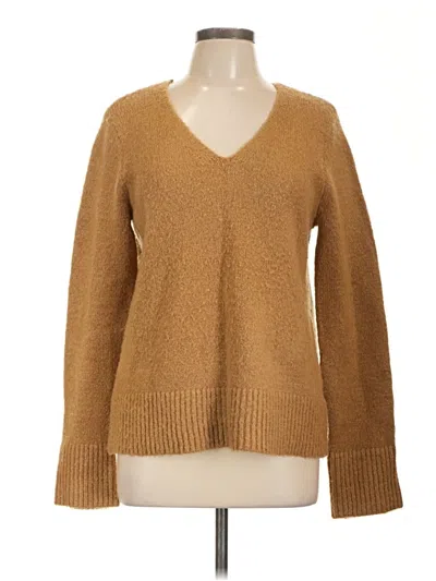 Pre-owned Tahari Cardigan Sweater In Brown