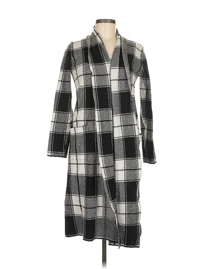 Pre-owned Tahari Cardigan Sweater In Gray