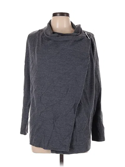Pre-owned Tahari Cardigan Sweater In Gray