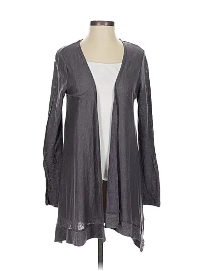Pre-owned Tahari Cardigan Sweater In Gray