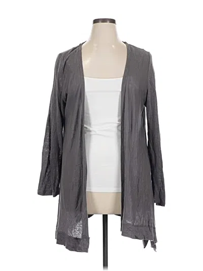 Pre-owned Tahari Cardigan Sweater In Gray