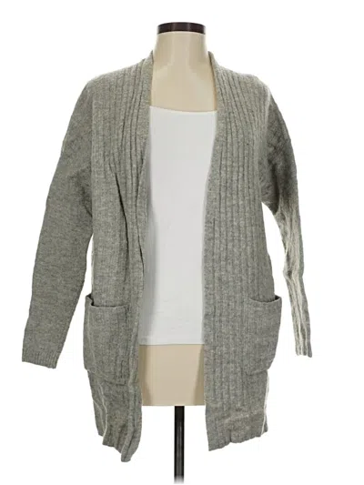 Pre-owned Tahari Cardigan Sweater In Gray