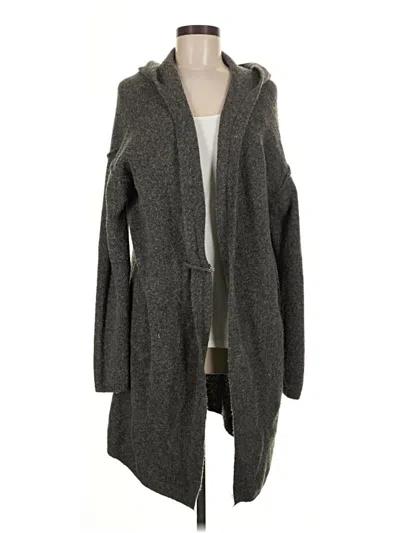 Pre-owned Tahari Cardigan Sweater In Gray