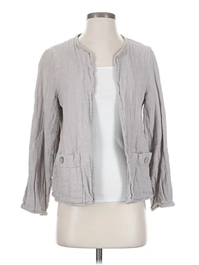 Pre-owned Tahari Cardigan Sweater In Gray