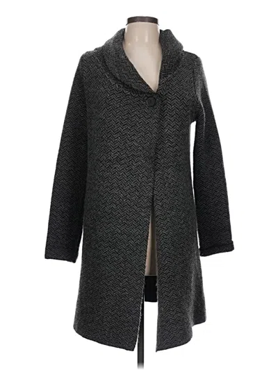 Pre-owned Tahari Cardigan Sweater In Gray
