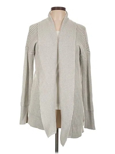 Pre-owned Tahari Cardigan Sweater In Gray