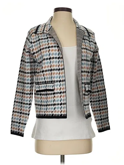 Tahari Cardigan Sweater In Gold
