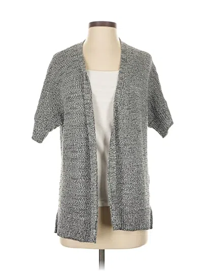 Pre-owned Tahari Cardigan Sweater In Gray