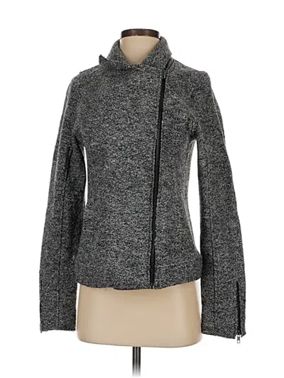 Pre-owned Tahari Cardigan Sweater In Gray