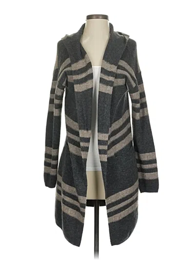 Pre-owned Tahari Cardigan Sweater In Gray